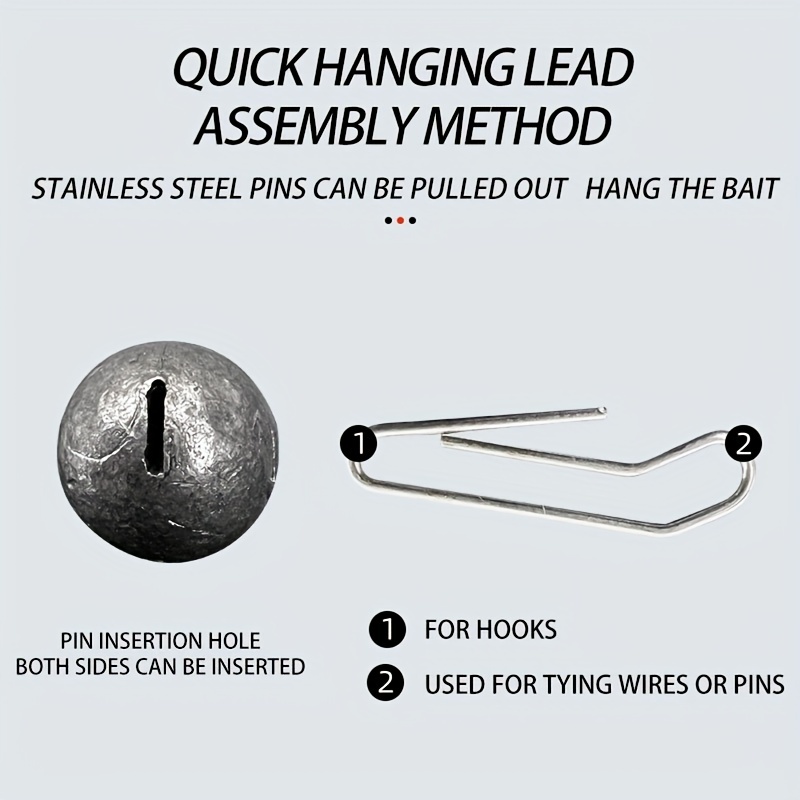 Quick Sinking Fishing Weights Sinkers Essential Accessory - Temu