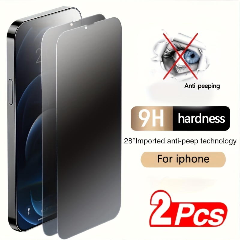 Film de protection Anti-Espion en verre trempé pour iPhone 12 Pro