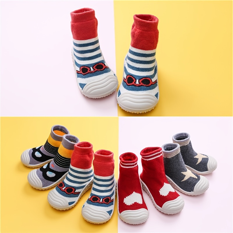 Chaussettes pour bébé chaussures chaudes respirantes - Temu France