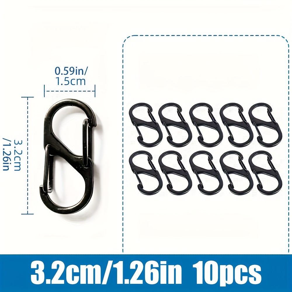 Key Ring Style Snap Hook Plastic