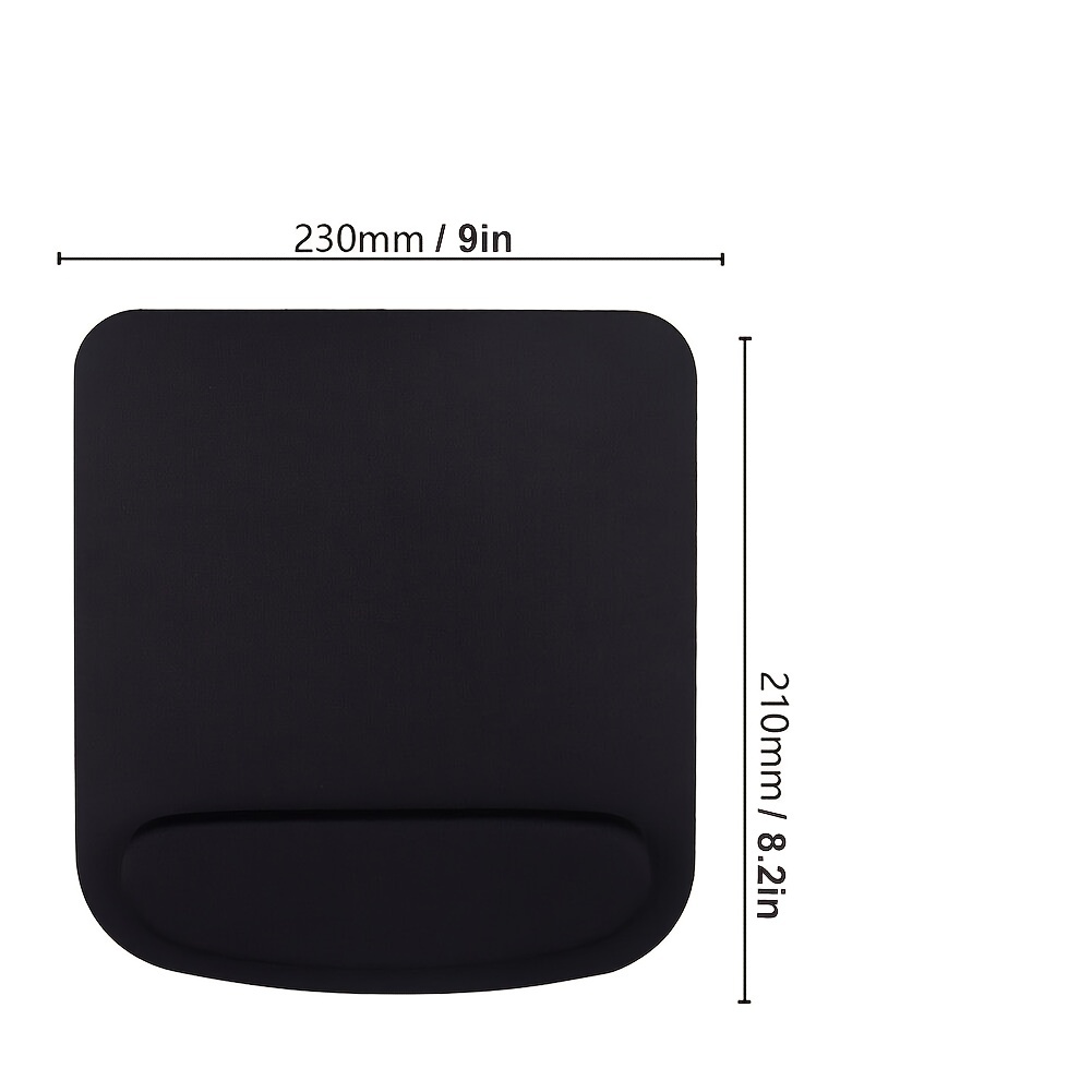 Mouse Pad With Wrist Rest For Laptop Mat Non-Slip Gel Wrist Support  Wristband Mouse Mat