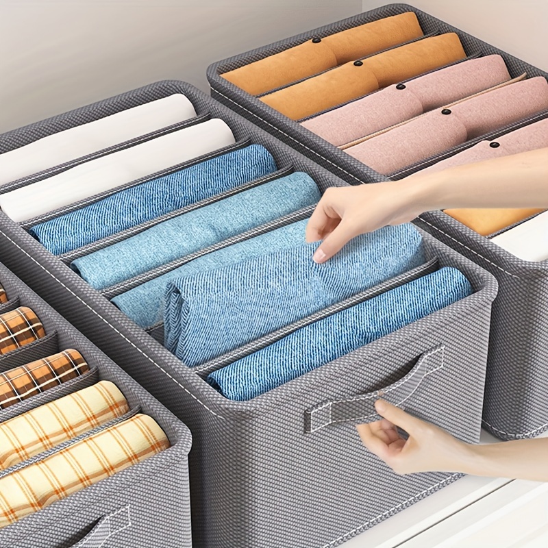 Clothes Drawer Storage Box Durable Drawer Basket For Clothes - Temu