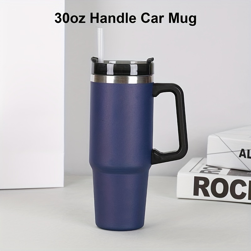 CFIZZ Auto-Thermosbecher, für PEUGEOT 307 Kaffeebecher Edelstahl Travel  Mug, Doppelwandig Isoliert, Auto Kaffeebecher,C