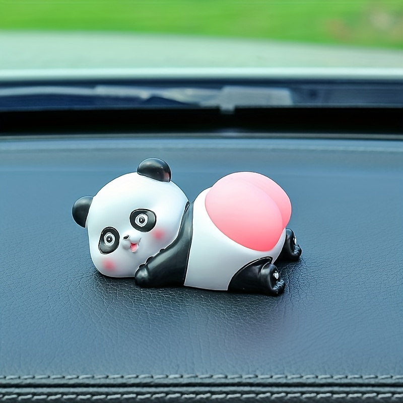 Car Interior Decoration Dashboard Ornament Mini Soft Butt - Temu