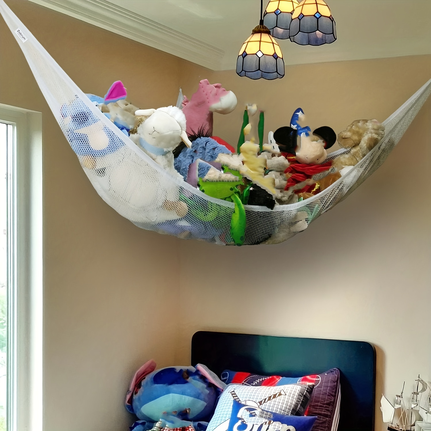 Organize Your Kids' Room With A Stuffed Animal Toy Hammock - Temu