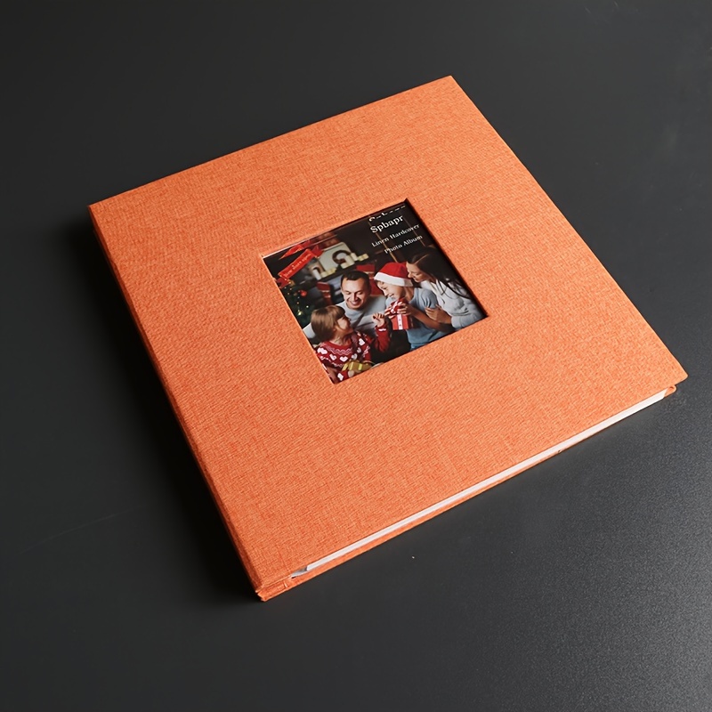 Photo Album Cloth Surface Diy Photo Album Laminated Self - Temu