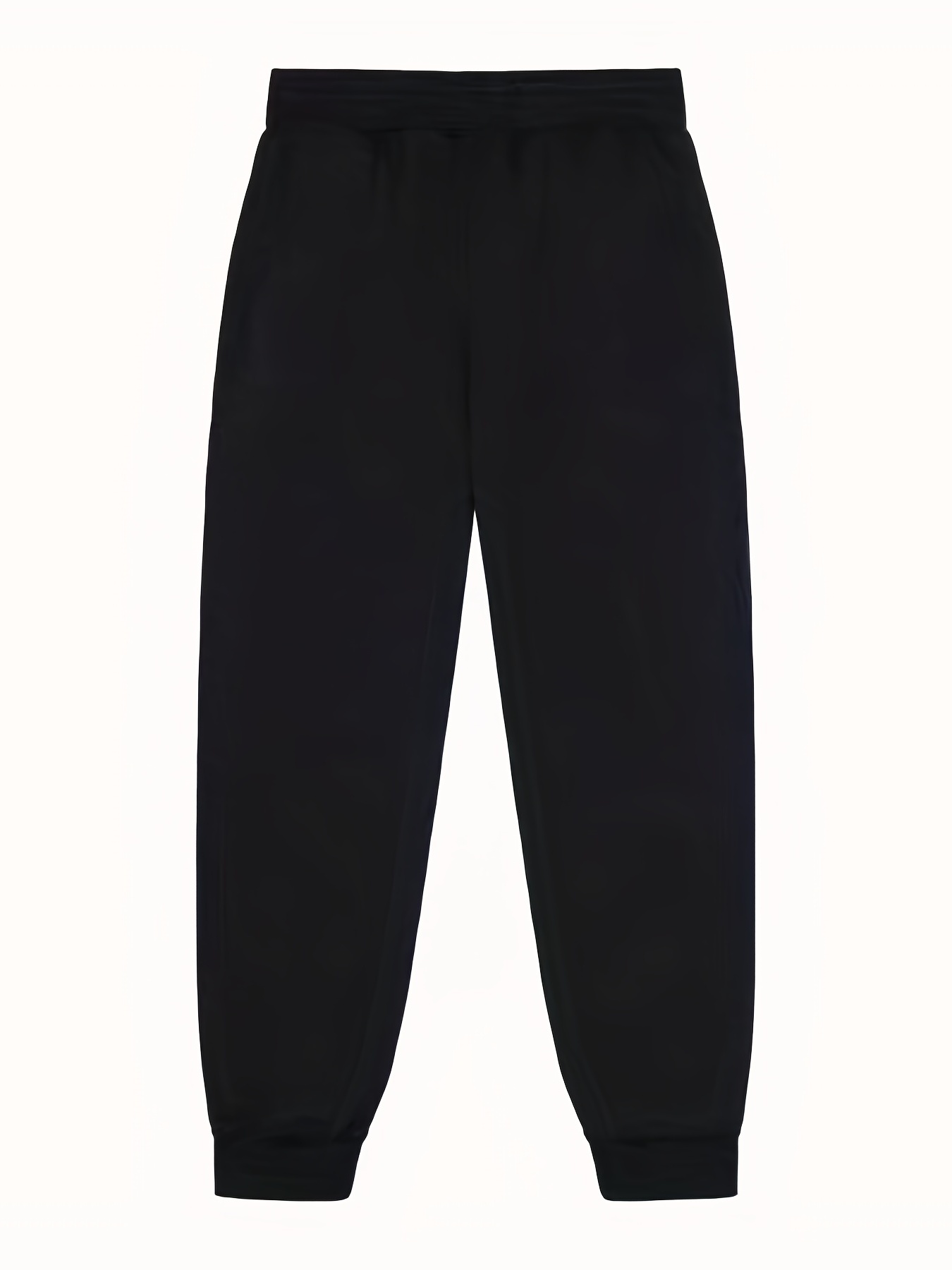 Chill Print Joggers Men's Casual Loose Fit Stretch Waist Drawstring Pants