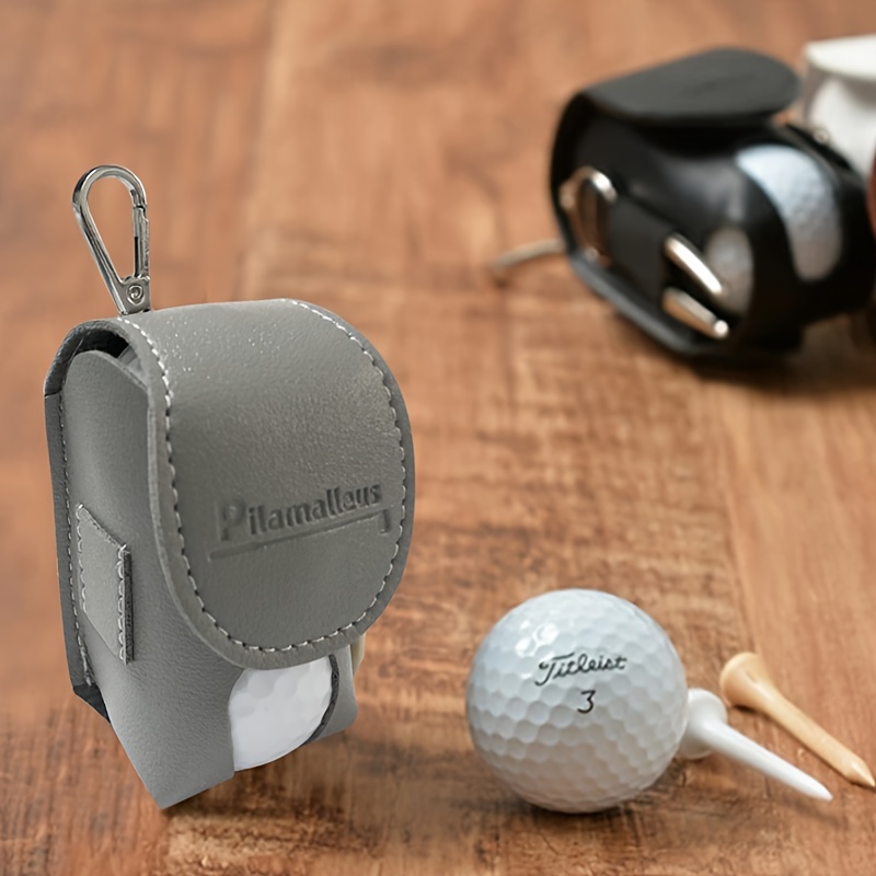 Golf Ball Holder Portable Golf Ball/tee Pouch Golf Ball - Temu