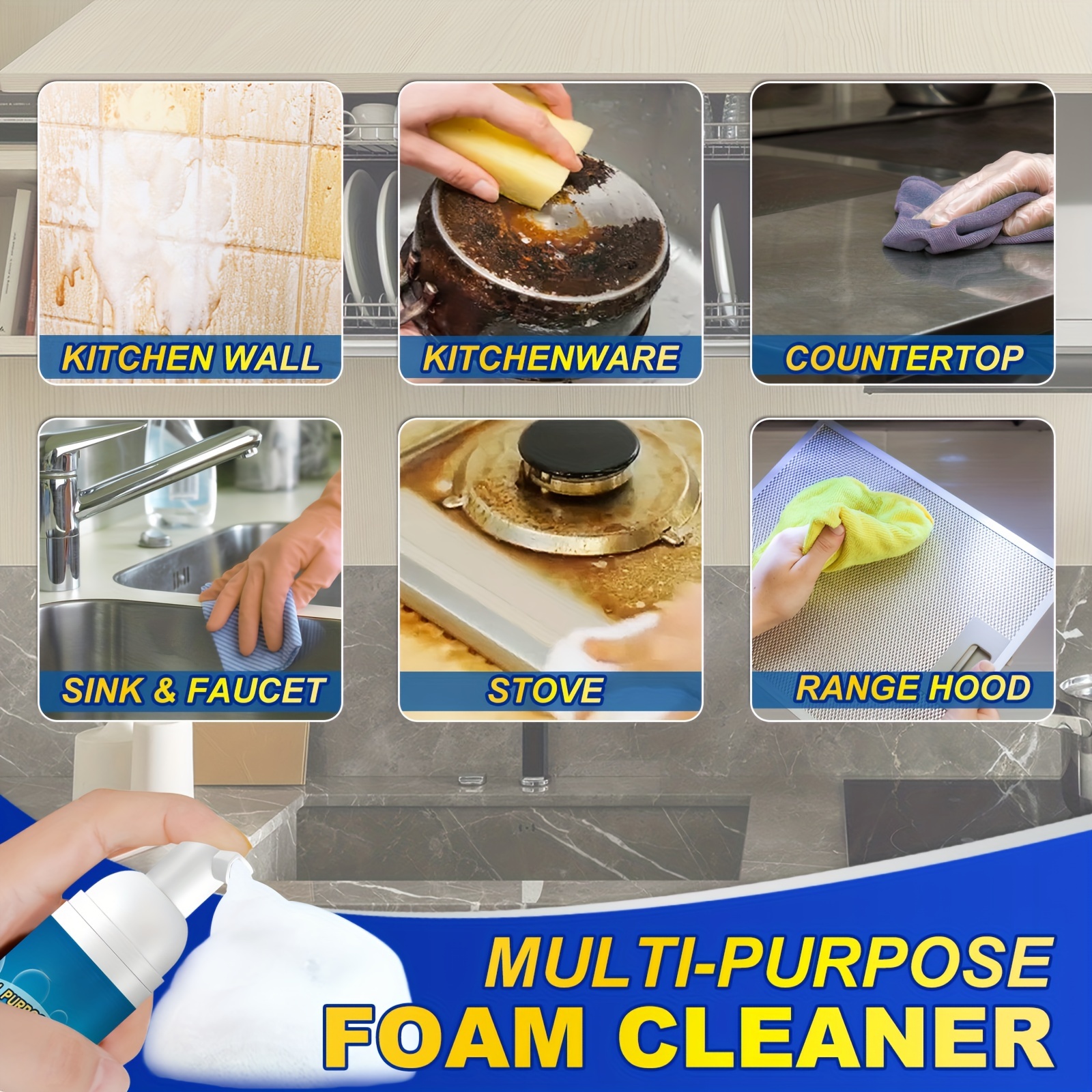 Effective multipurpose foam cleaner At Low Prices 