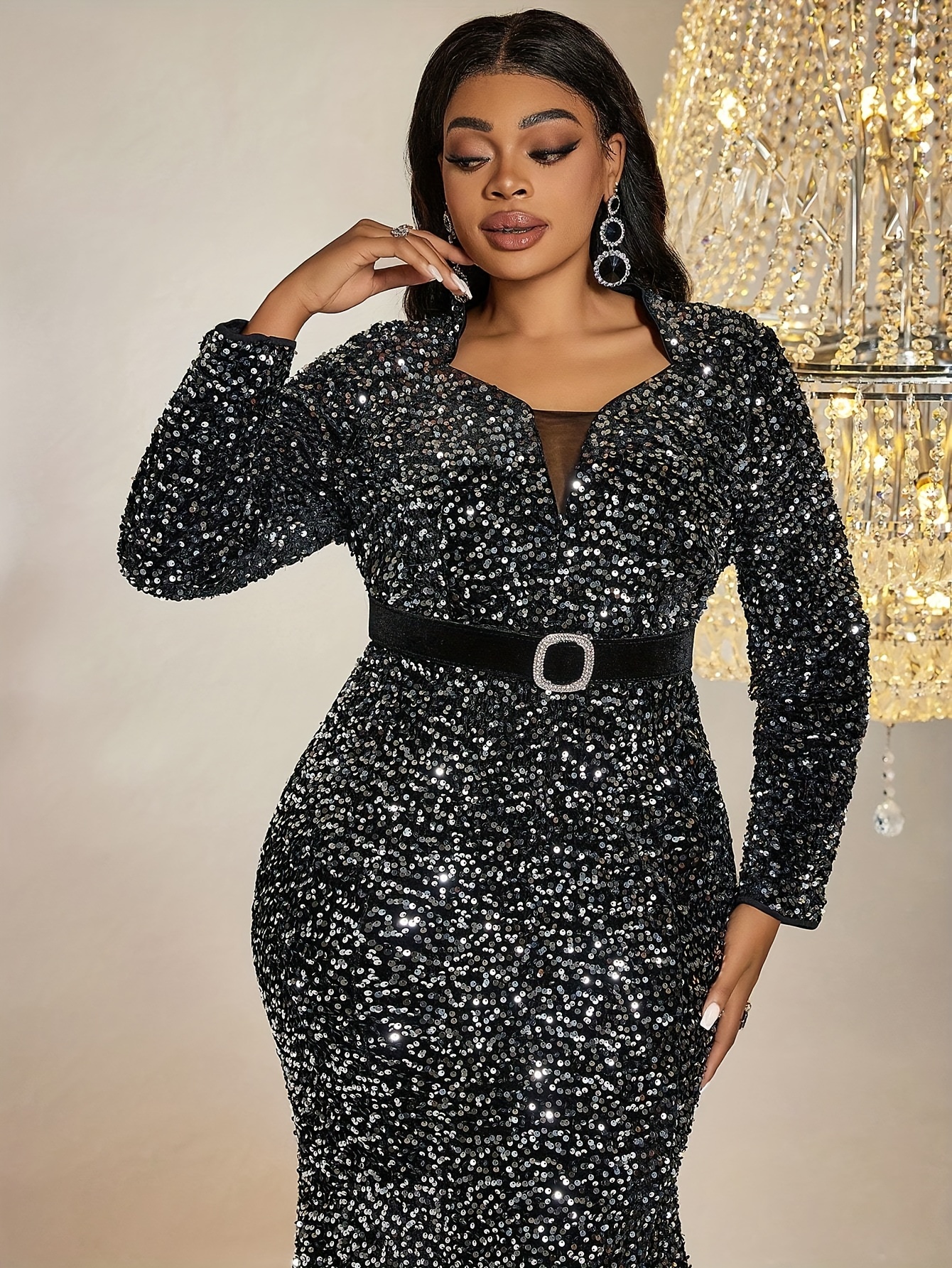 African Fit and Flair Gown,curvy Women Clothing,african Print