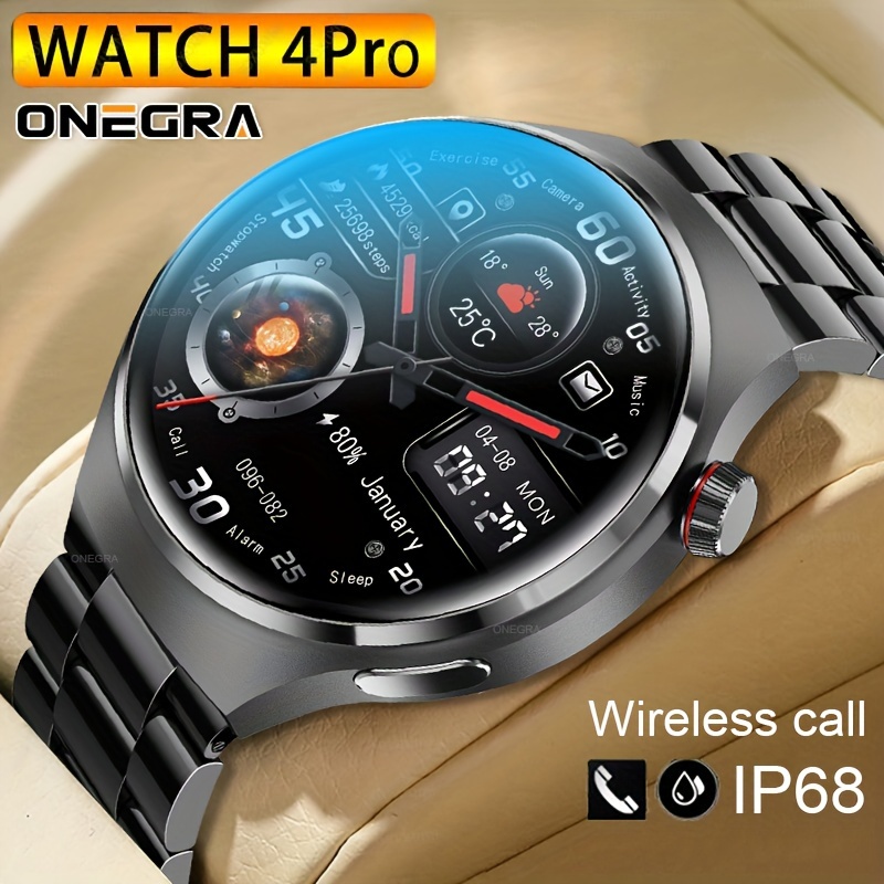 2024 New Men Watch Nfc Smart Watch Men Gt4 Pro 360*360 Hd - Temu
