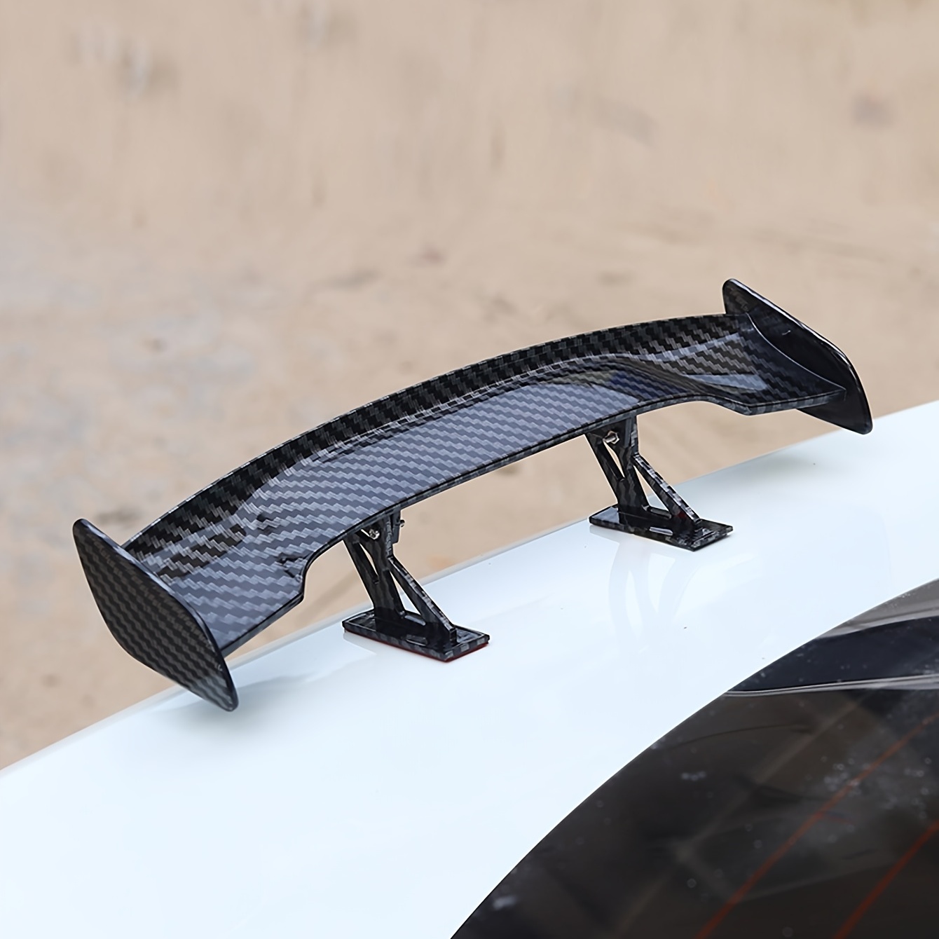 Universal Car Mini Spoiler Wing Sale - Carbon Fiber GT Auto Car Tail Decoration