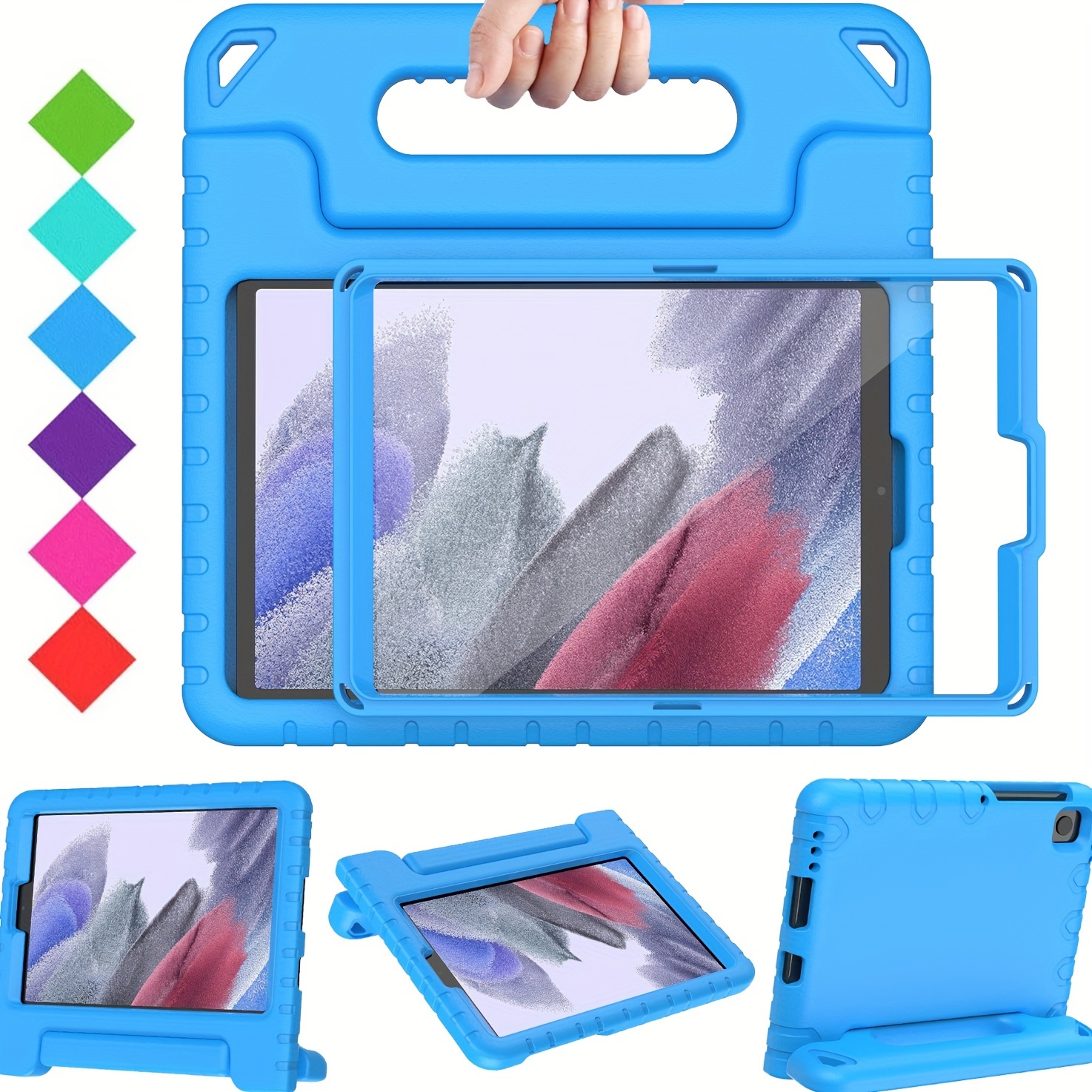 Kids Case Mediapad M5 6 8.4 Eva Shockproof Handle Stand Kids - Temu