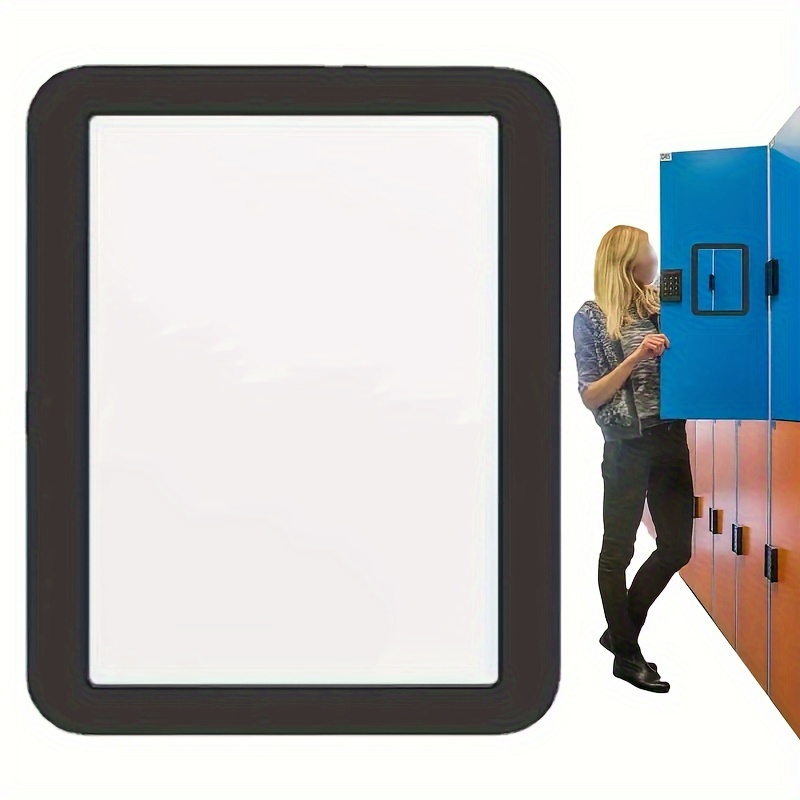 SCHOOL LOCKER decor kit ZEBRA PRINT adhesive wallpaper magnets mirror dry  board