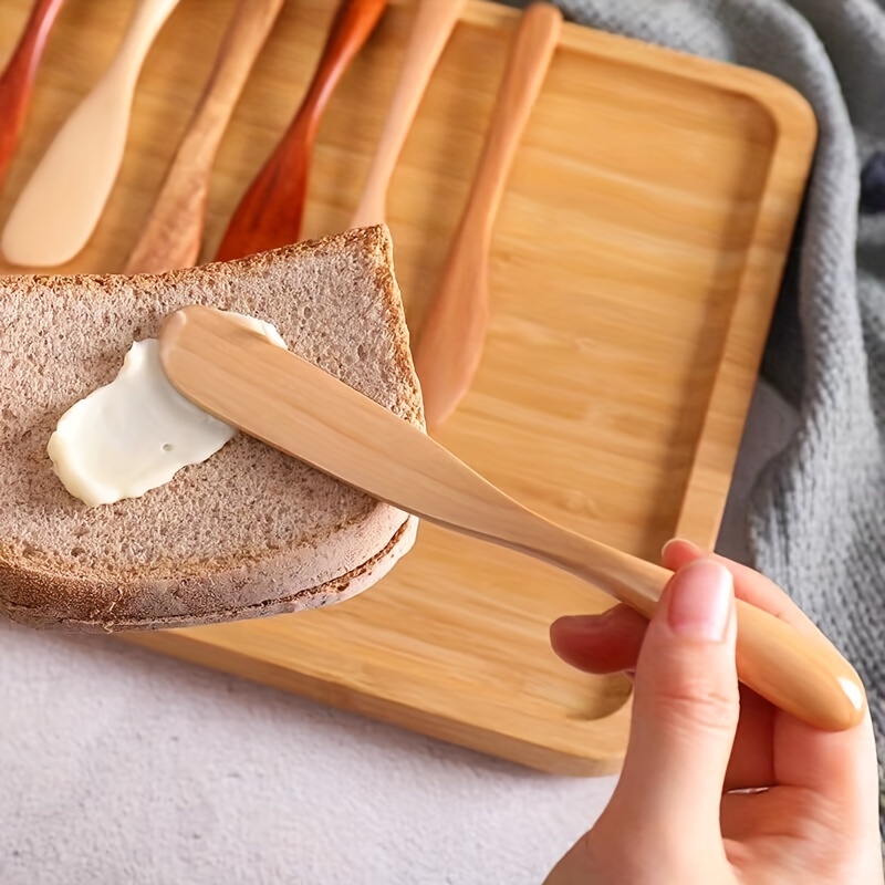 Wooden Cheese Spreader, Juniper Wood Butter or Jam Spreader, Eco Friendly  Hand Carved Wooden Knife, Botanical Knife, Pyrography Art 