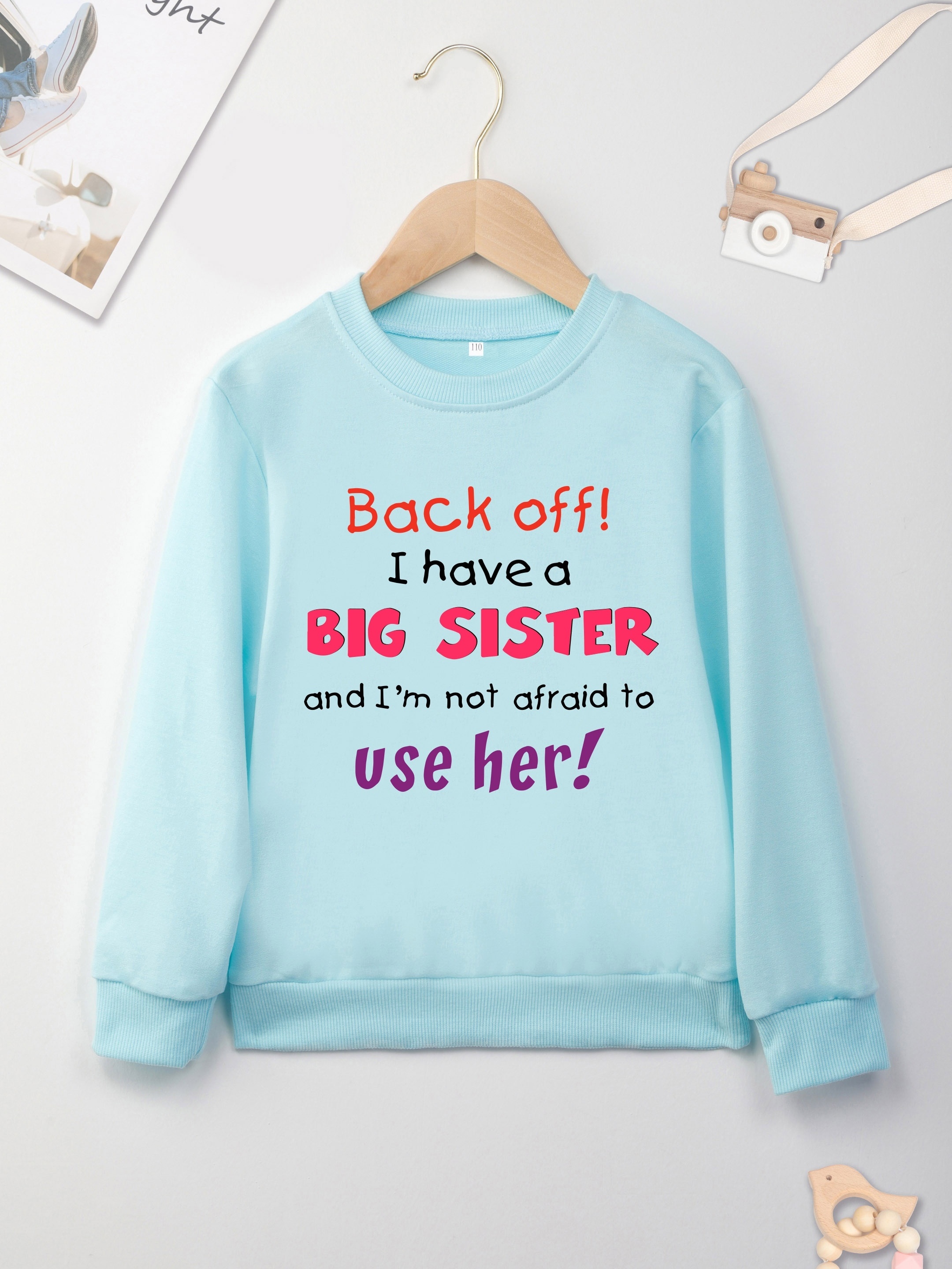 Big boy cheap stay back sweatshirt