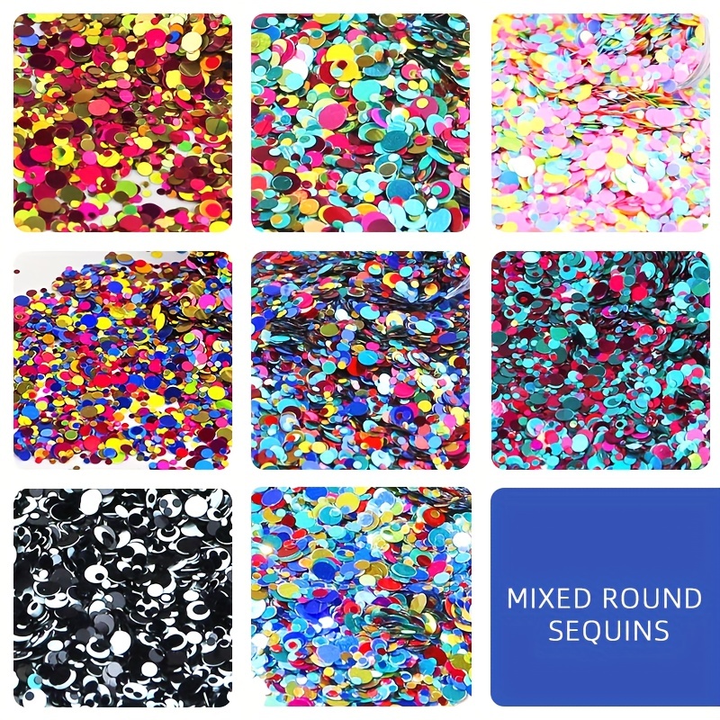 Nail Art Sequins Rectangle Flakes Glitter For Nails Decoration Bright