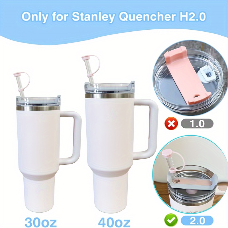 Leakproof Silicone Straw Topper For Stanley Cup 2.0 Spill - Temu