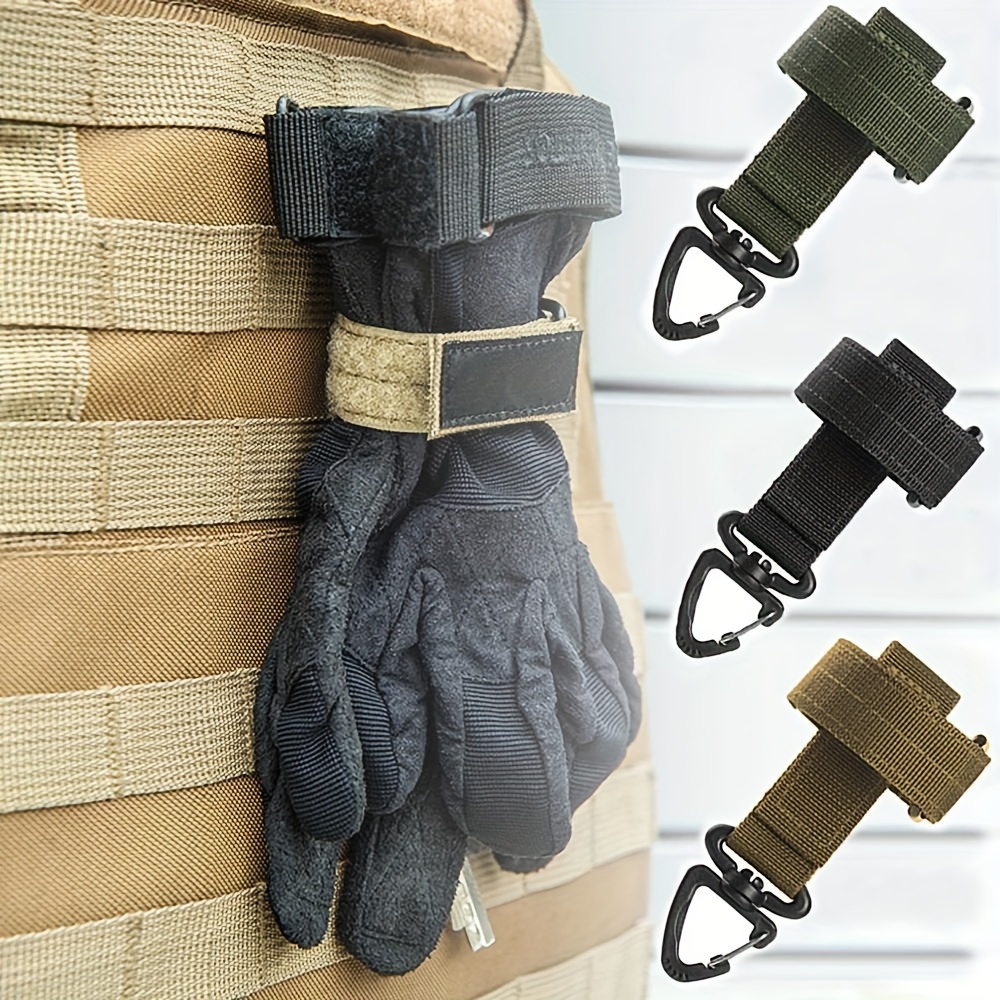 4 pièces Porte-gants Clip antidérapant Gant De travail Clip de gant Clip  avec mousqueton Pince de sécurité Protection de travail Clip pour clé  Casque