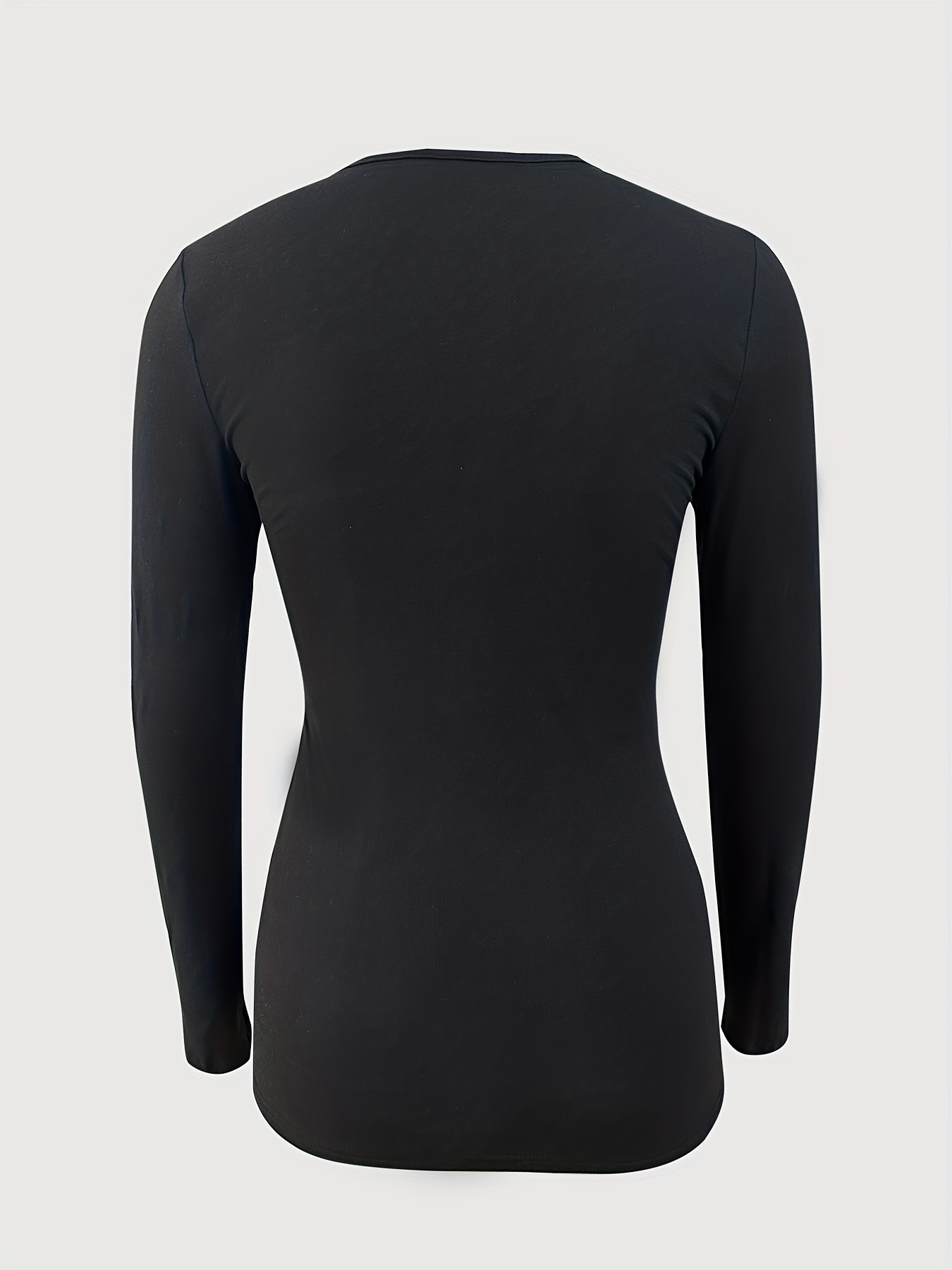 Buy Women Black Solid Long Sleeves Casual Shirt Online - 729584