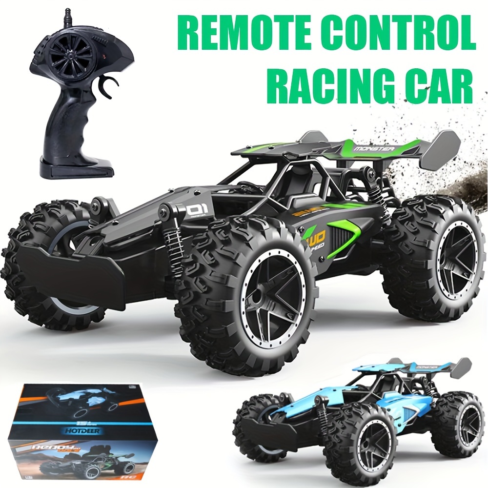 Rc 70km/h Remote Control Car 4wd 1:10 High Speed Drift 2.4g Shockproof Car  Shock Absorber Anti-collision Toys Christmas Gift