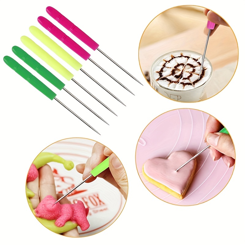 14pcs Cake Decorating Tool Cookie Decoration Brushes Scriber Decorating Needle