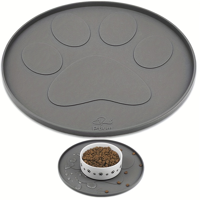 Silicone Pet Feeding Mat For Cat And Dog, Prevent Spillage And