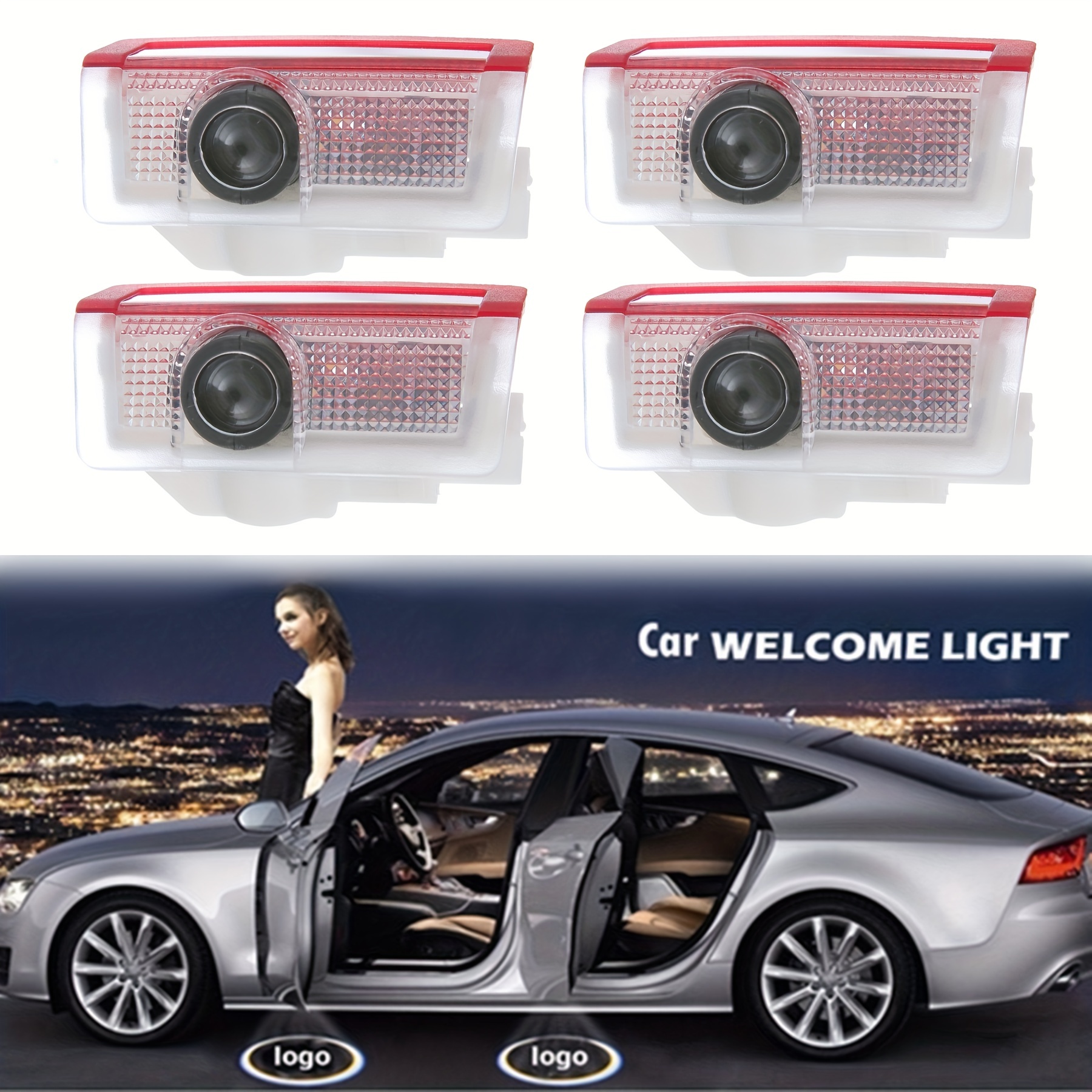 For Mercedes benz Original Welcome Lights New For E class C - Temu