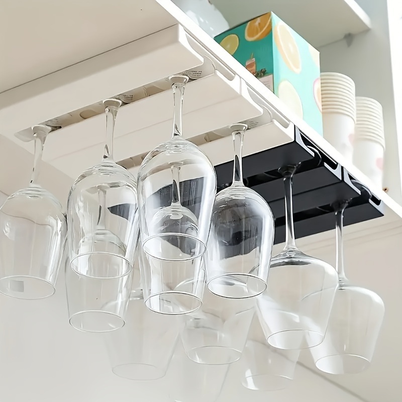 The Kitchen Hanging Cabinet Under The Shelf Wall-mounted Storage Glass  Under The Cabinet Cabinet