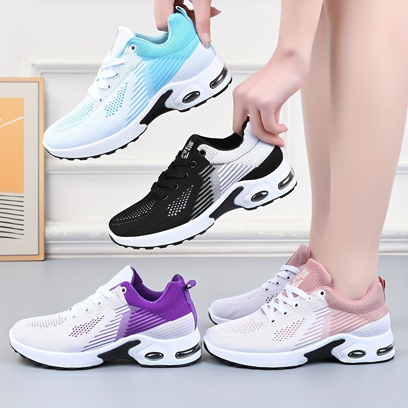 Women's Athletic Running Sneakers Fashion Breathable Sport - Temu