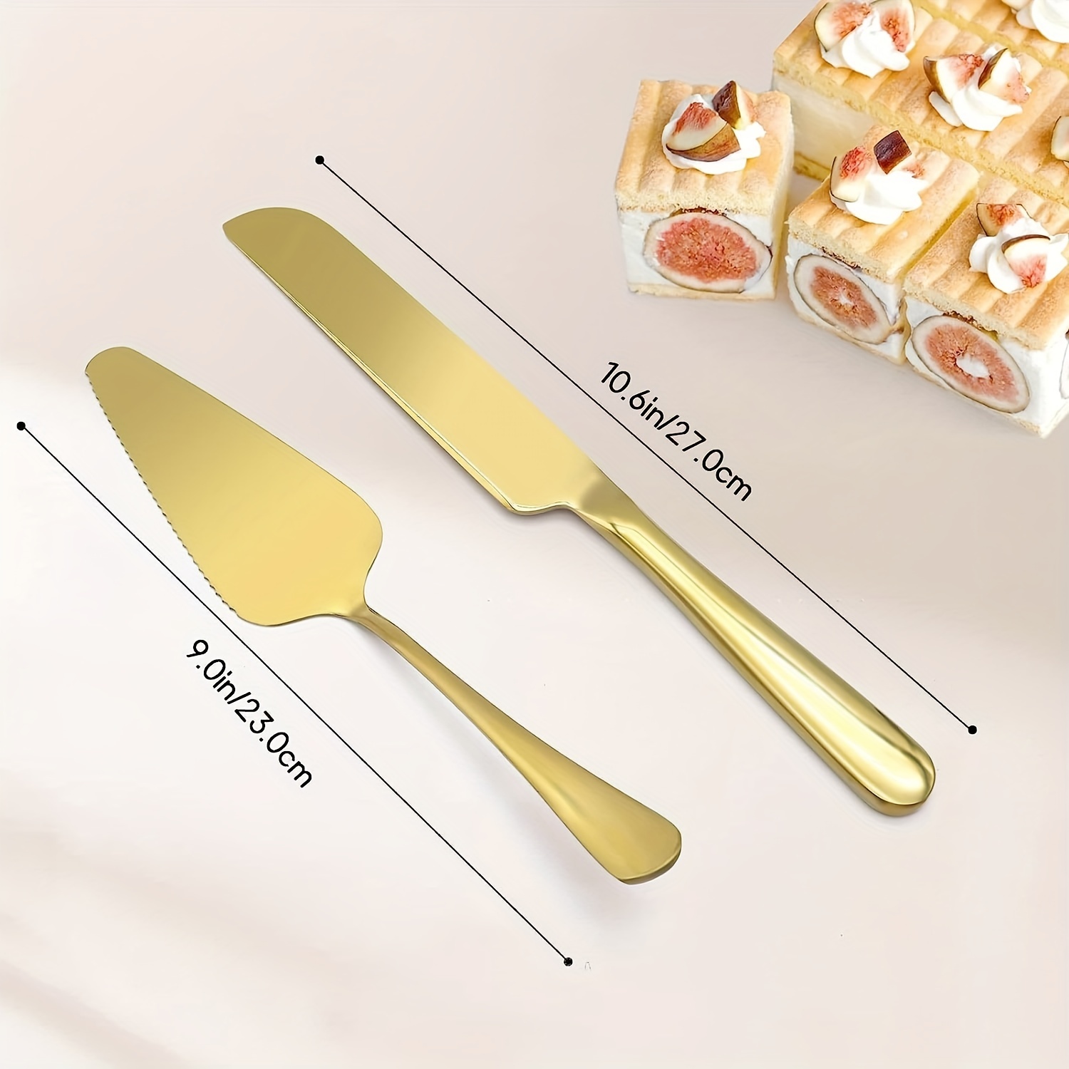 Cake Server And Forks Set, Stainless Steel Pastry Tools, Multi-function  Cutting Spatula And Serving Forks, Perfect For Wedding Serving Cake, Pie,  Pizza, Dessert, Lasagna, Baking Tools - Temu