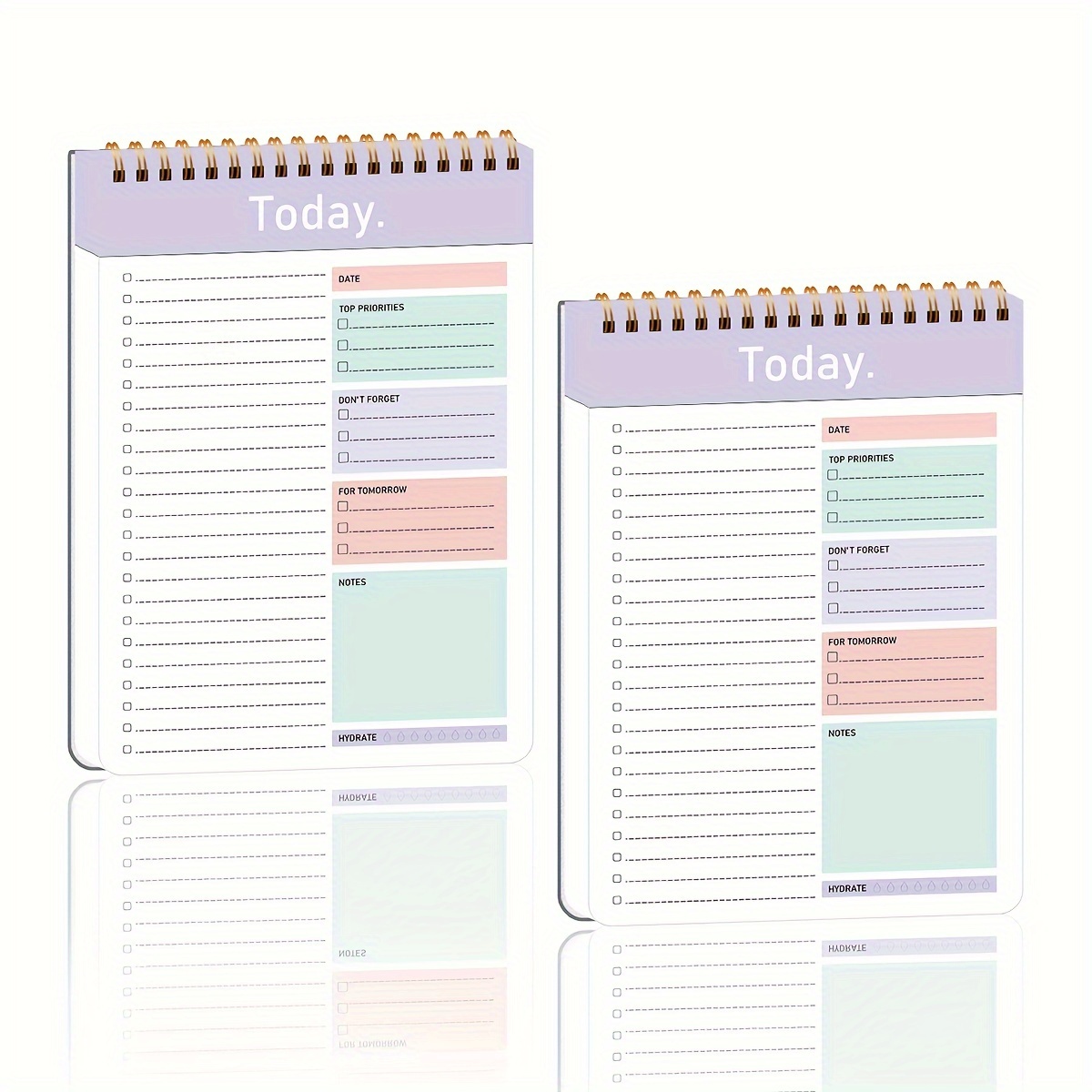 Bloc-Notes collant, petit à faire, Notes et planificateur avec liste de  contrôle, papeterie fournitures de bureau, 50 feuilles/paquet - AliExpress
