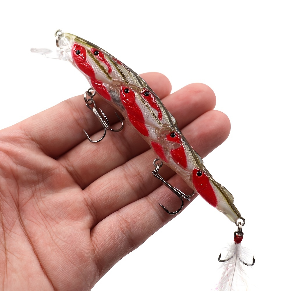 Long Casting Artificial Simulation Group Fish Lure Slow - Temu Canada