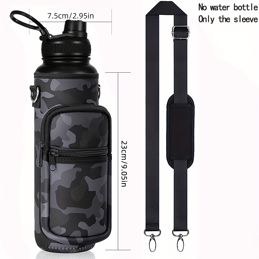 Holder ~ Sports Water Bottle (no Bottle) Neoprene Material - Temu