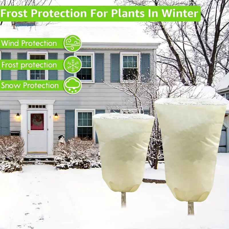 Pflanzenabdeckung Frostschutz Outdoor Pflanzenabdeckungen In
