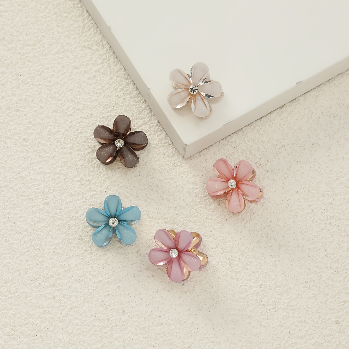 Cute Mini Hair Claw Clips For Girl Non slip Tiny Plastic - Temu