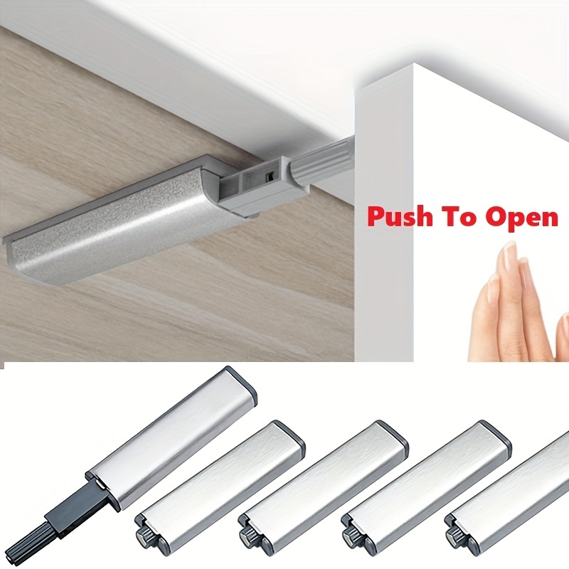 Cabinet Magnetic Push Lock Cabinet Hardware Push Touch Lock - Temu