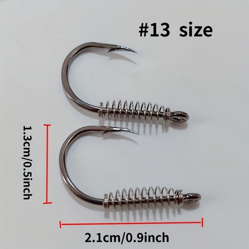 20pcs Durable Stainless Steel Fishing Hooks with Barbs for Secure Catching  - Essential Tackle Accessories for Anglers
