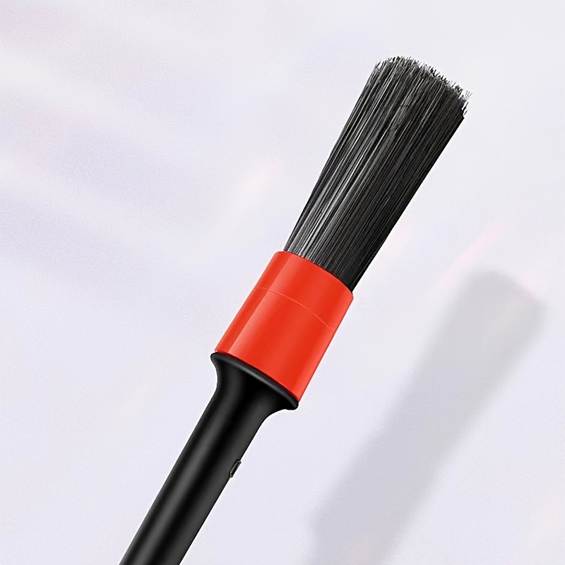 Detailing Brush Set, 5 Different Sizes Natural Hair Mixed Fiber