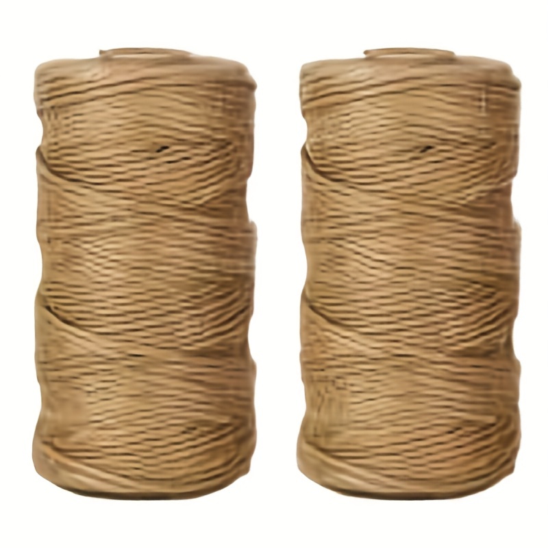 Natural Jute Rope Long Brown Rope Crafts Gift Wrapping - Temu