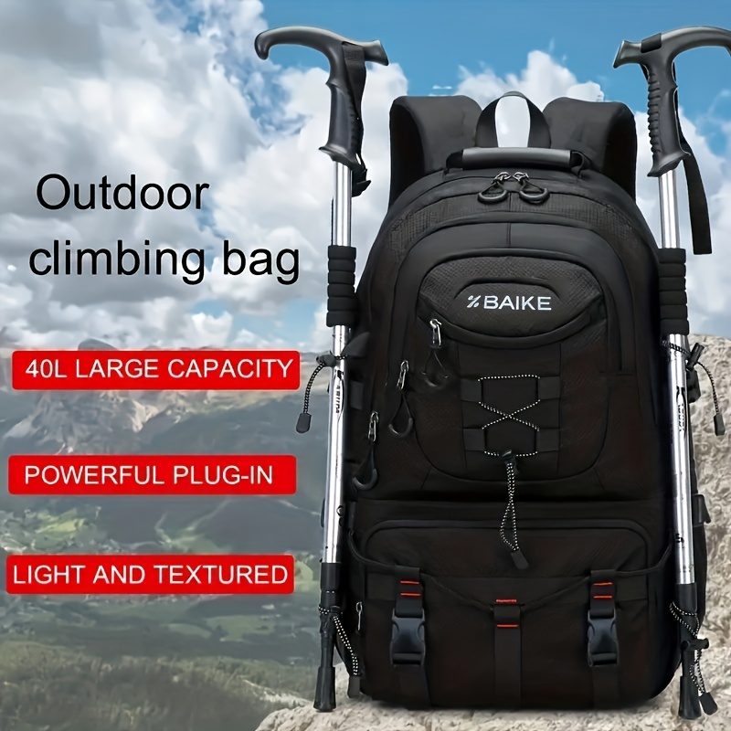 Large Capacity Travel Backpack Waterproof And Lightweight Outdoor Hiking  Camping Backpack - Temu