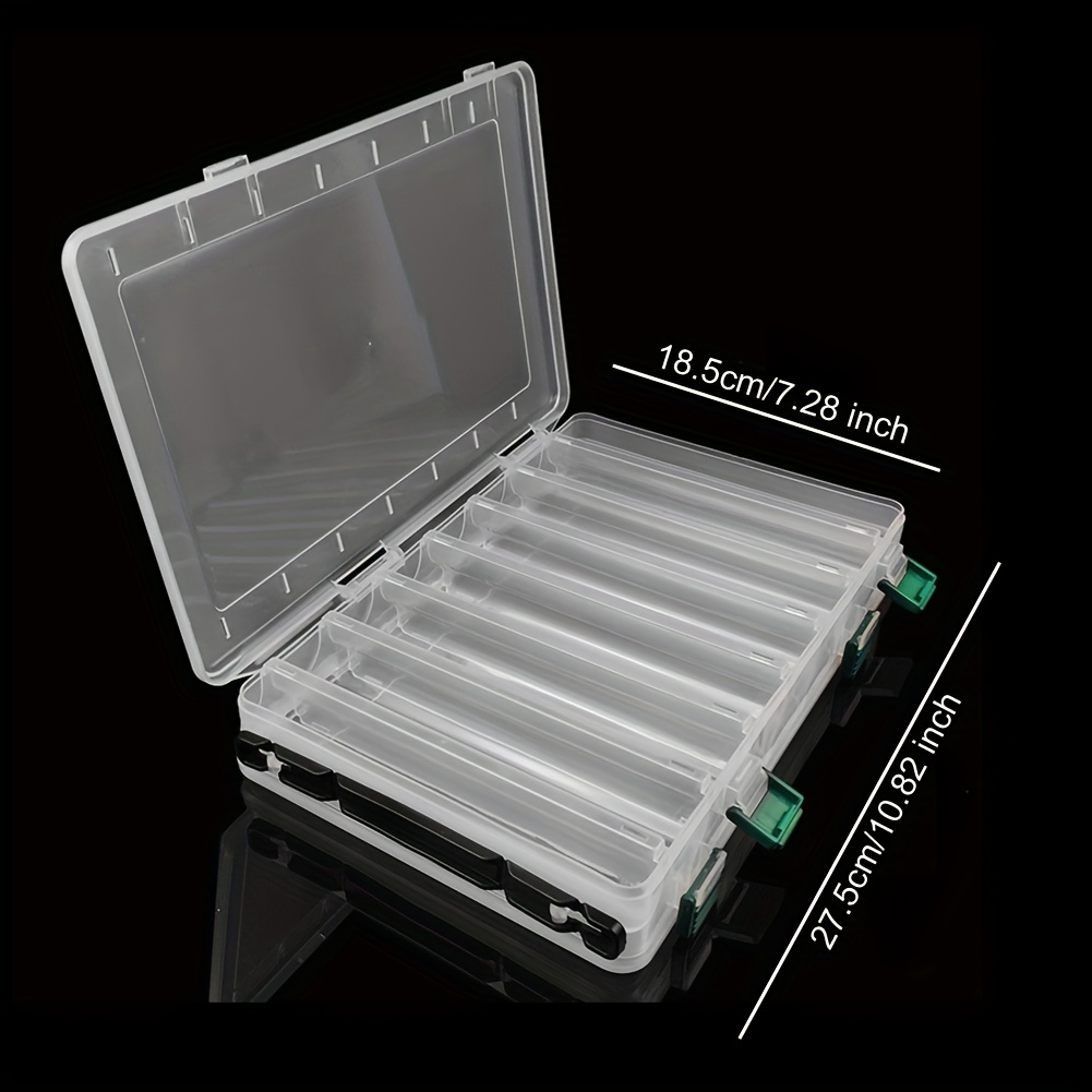 Clear Double Sided Fishing Tackle Boxes Fishing Lure - Temu