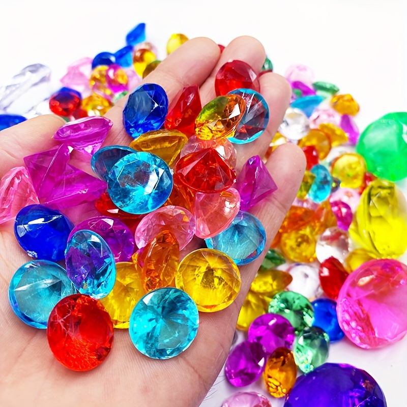 Crystal Diamond Plastic Toys, Diamond Plastic Children Toy