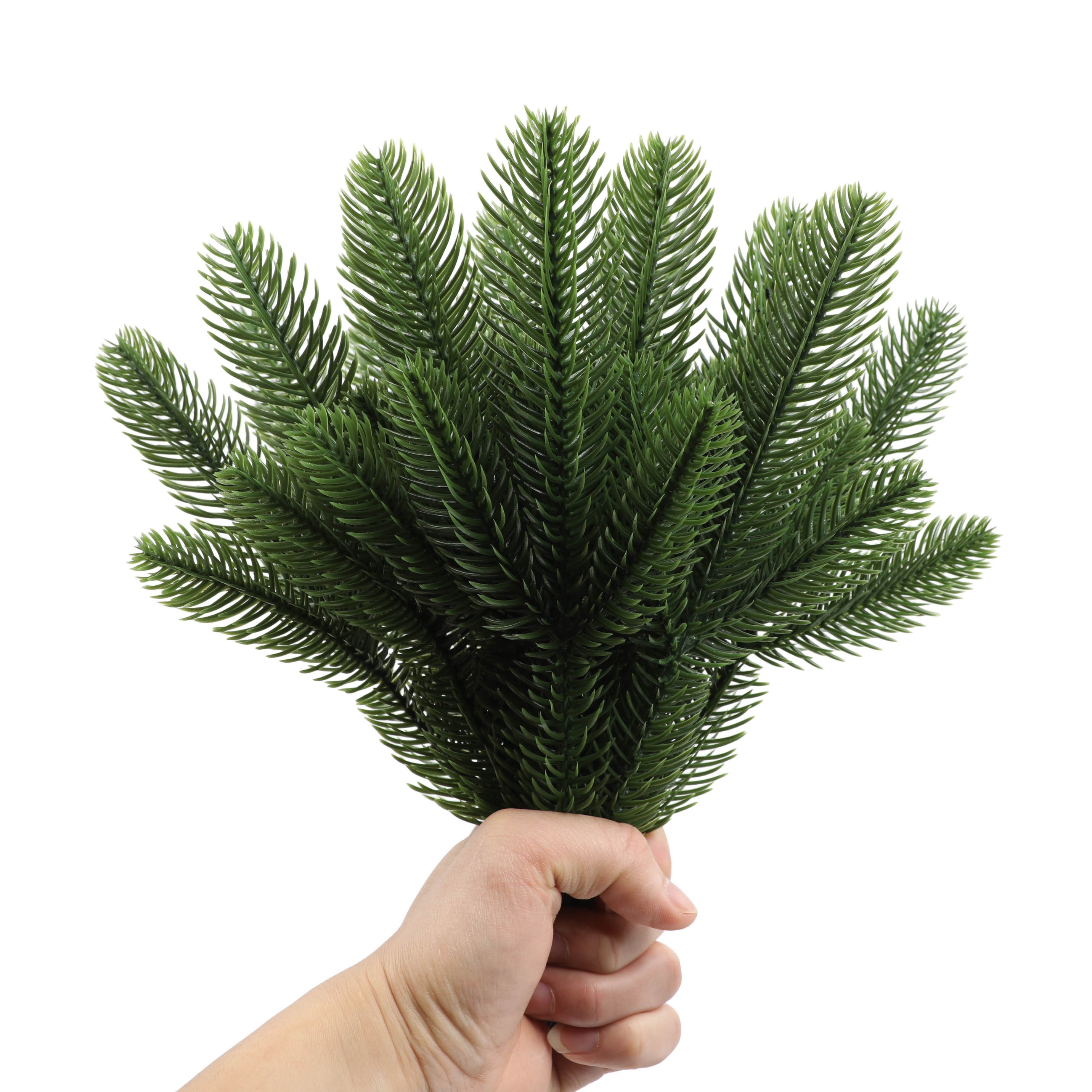 Artificial Pine Needles Branches Fake Plant Pine Branches - Temu