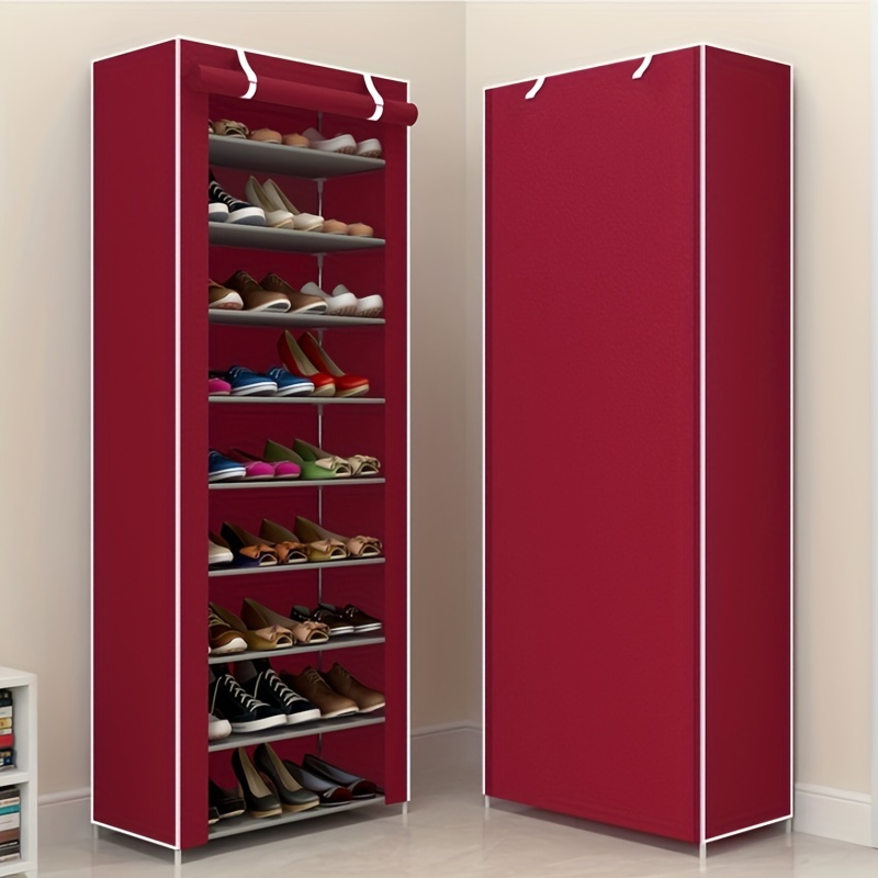 Simple Shoe Cabinet Dust proof Multi layer Shoes Storage - Temu