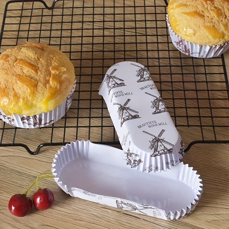 Mini Loaf Bread Baking Liners Disposable Non stick Bread - Temu