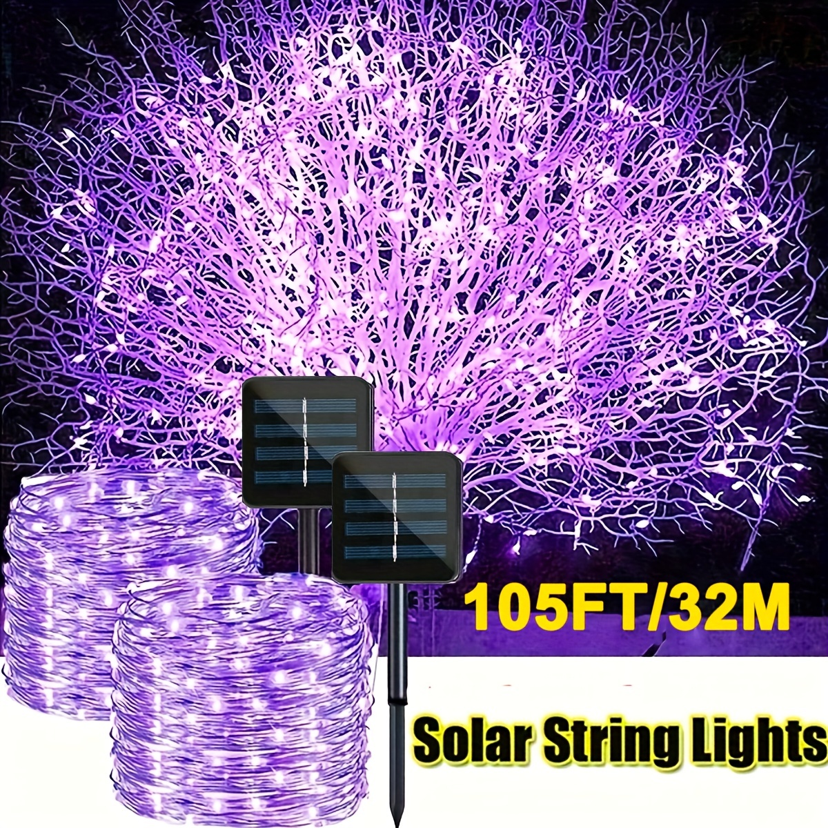Outdoor Solar Led String Lights 300 Lights Beads Christmas - Temu  Philippines