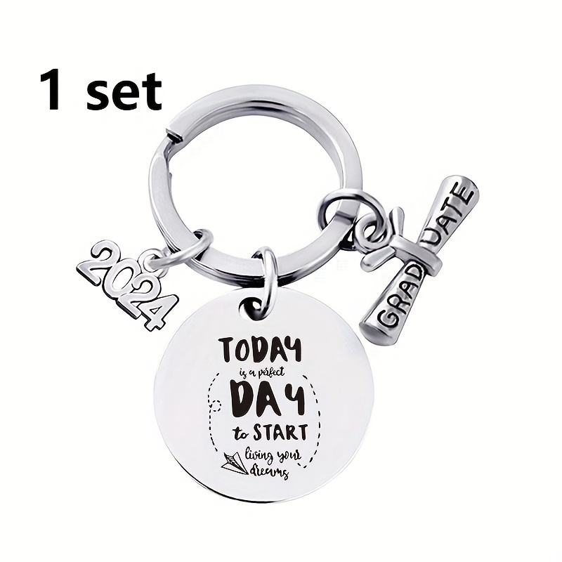 STHGDONA Regalo Maestra Fine Anno Regalo Maestra Portachiave Maestre Idea Regalo Per Insegnante Professoressa Porta Chiavi Insegnanti Maestra asilo