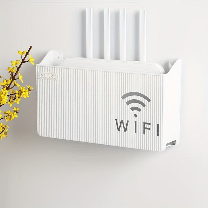 1pc Inalámbrico Wifi Router Estante Caja Almacenamiento - Temu Spain