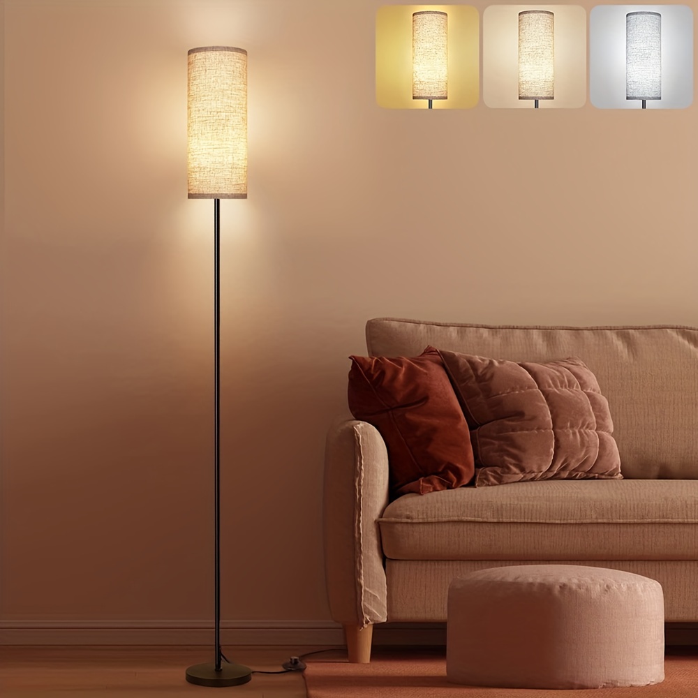 Lampadaire LED lampe de salon lampadaire design, interrupteur au